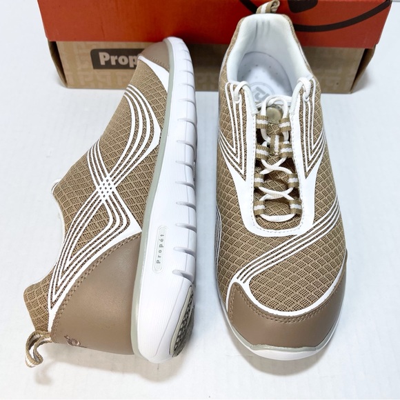 NEW Propet Women’s TravelLite Walking Sneakers Taupe Size 12 M (W3247) - Picture 10 of 15